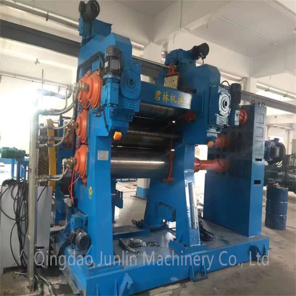 Precision Four Roll Rubber Calendering Machine Flexible Operation