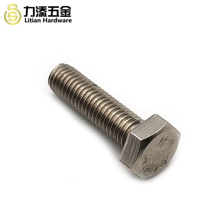 Din933 Din931 Hex Head Self Tapping Screws 304 Stainless Steel A4-80
