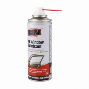 Quality Tinplate Can Car Window Lubricant Spray 200ml AEROPAK Thermoplastic for sale