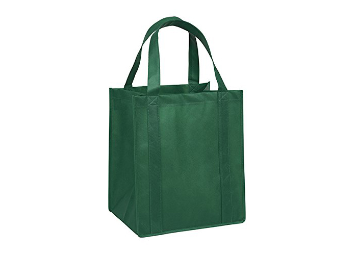 FDA Red Large Non Woven Tote Bag Non Woven Polypropylene Shopping Bags