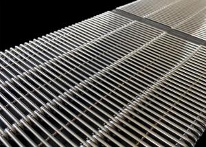 Quality Stainless Steel Eye Link Wire Conveyor Belt For Food Transportation for sale