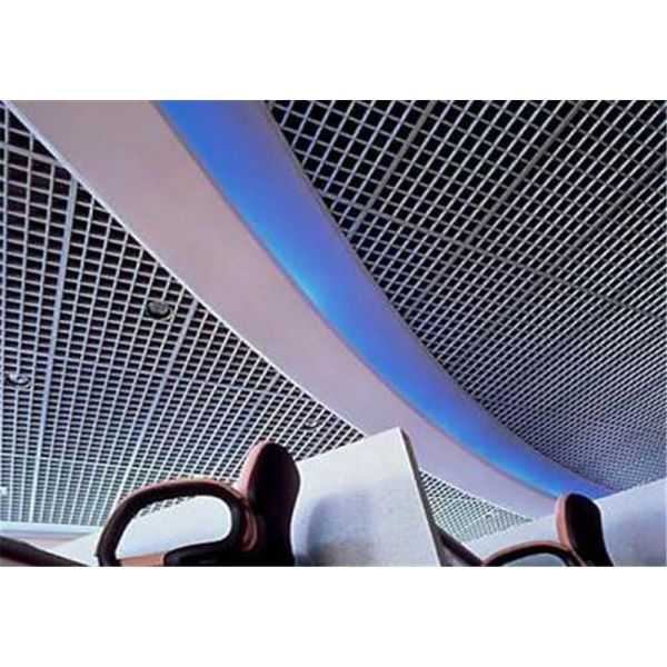 Square Shape height 110mm aluminum suspended ceiling grid 5005 Alloy