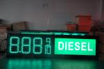 Fuel Station Pylon Sign LED 7 Segment LED Board with TCP/IP Communication
