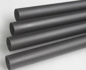 Quality 2m 20mm 3k Carbon Fibre Tube Carbon Fiber Bicycle Frame Pipe Carbon Weipi Boat Paddle Handle Pole for sale