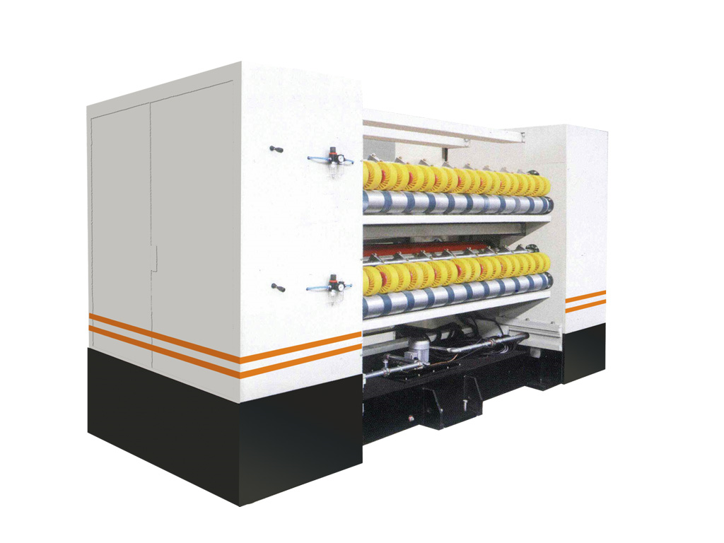 High Speed NC Cutting Machine Helical Cross Cutter For Carton Box