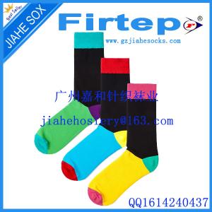 China Custom Colorful Cotton Socks For Men on sale