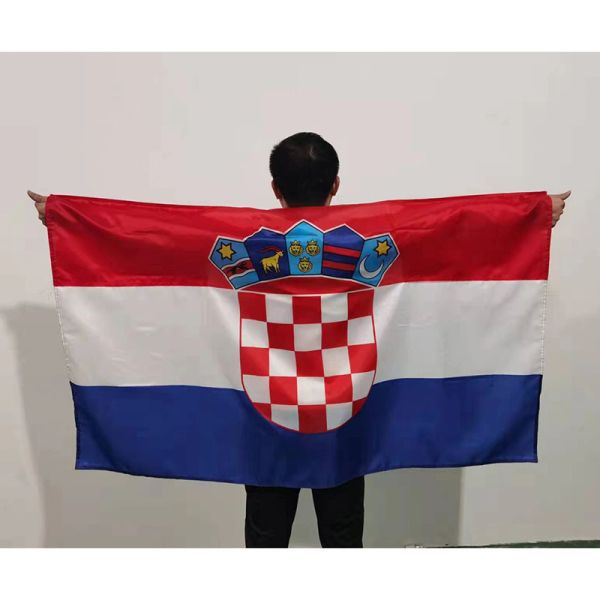 100D Polyester Body Flag Cape Screen Printing For Cheering