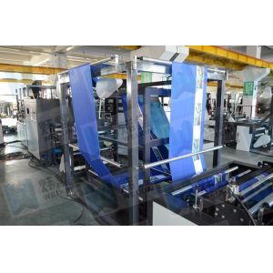 High Class D Cut Bag Making Machine / High Output Box Bag Making Machine