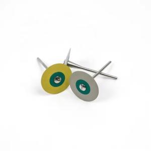 Quality Dental Polishing Cutting Wheel 26mm Yellow Dental Teeth Polisher Disc for sale