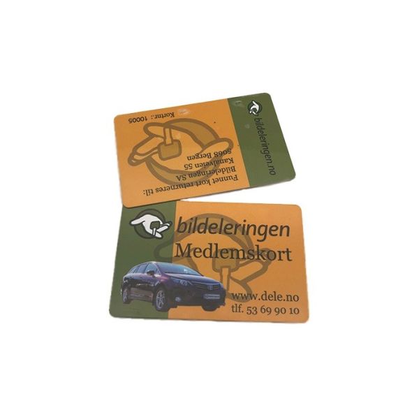 Custom Size Magnetic Hotel Room Key Card Door Access RFID Smart Key Card