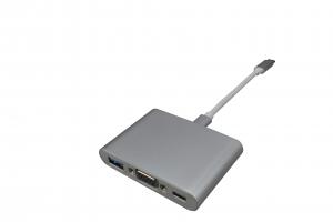 MacbookAir 2016 Multifunctional 3 in 1 design USB-C Digital AV Multiport Adapter