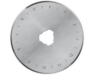 Quality 0.3mm ISO 45mm Rotary Cutter Blades 55 HRC Tungsten Carbide Glass Cutter for sale
