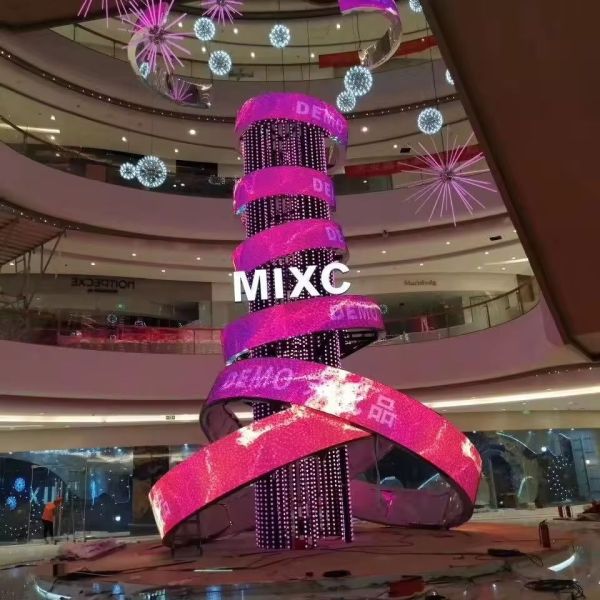 Custom Indoor Flexible LED Display P2 P3 P4 P5 LED Video Wall Panel ODM