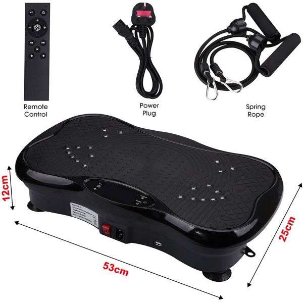 Body Building Waver Vibration Plate Slimming Fitness Platform 99 Levels 200W