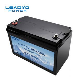 China Smart Bluetooth 12V 100Ah LifePO4 Battery Self Heating For RV Marine on sale