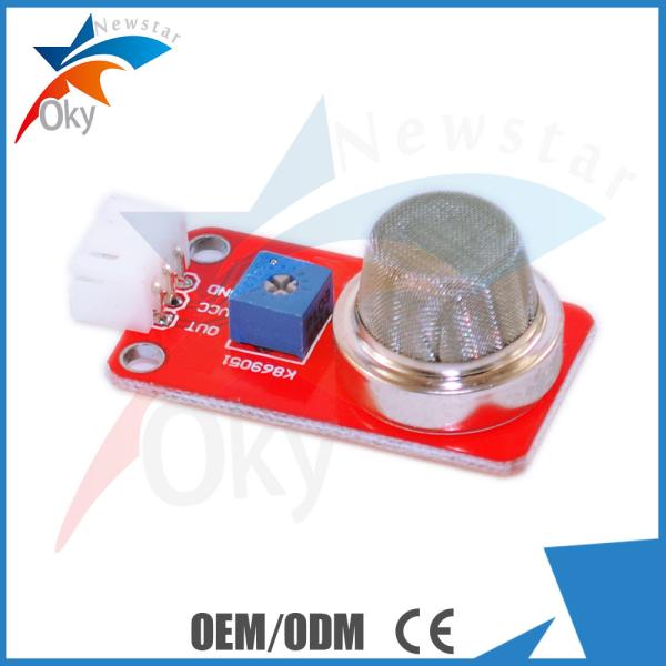Buy Dual-way Signal Sensors For Arduino , MQ-2 Red Smoke Gas Sensor Module at wholesale prices