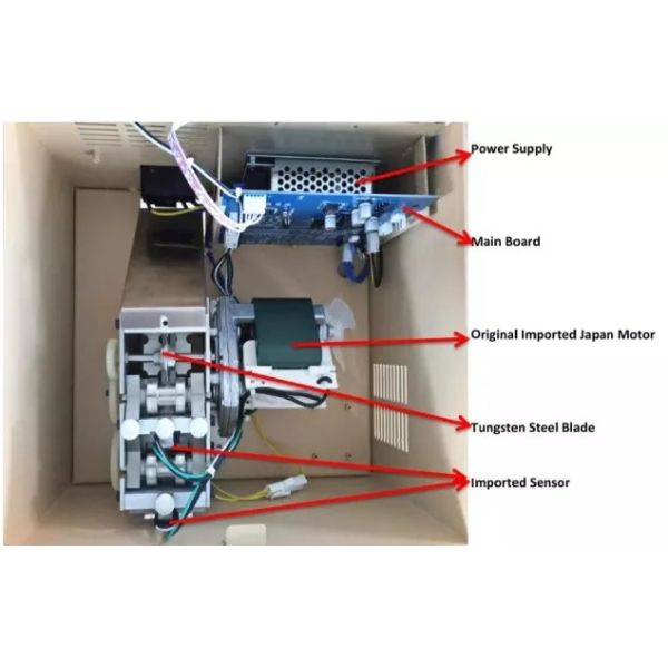 Shopping Mall Ticket Counter / Ticket Cutting Machine Anti - Hacking Function