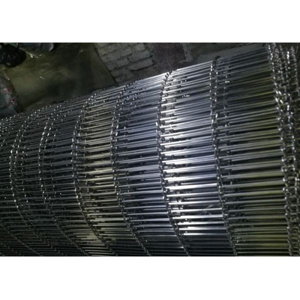 Enrober Wire Mesh Chain Conveyor , Ladder Conveyor Belt Large Open Area