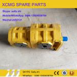 China XCMG  twin gear pump ,5004048, XCMG loader  parts  for XCMG wheel loader LW640G (16G0070234) for sale