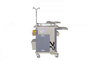Quality Luxury ICU Emergency Trolley , Crash Trolley Medical Equipment for sale