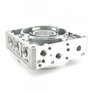 China High Precision Hydraulic Block with Burr Cleaned Surface Finish and RoHS Certification on sale