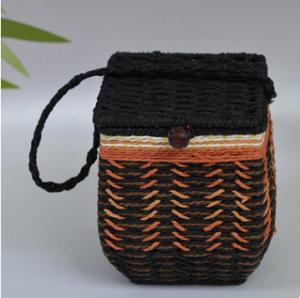 Quality 2016 Hot sale Europe Style Paper Rope Mini Basket, tea packing basket, storage basket for sale