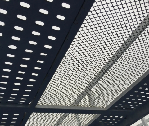 Heavy Duty Expanded Metal Mesh Sheet for Driveway Floor Walkway Steps