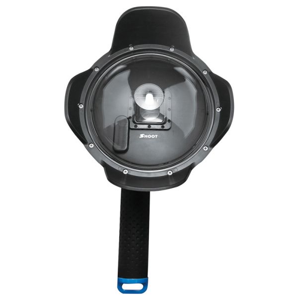 Original 6'' Dome Port For GoPro Hero 3+ 4 With Extra LCD Screen Clip And Shading Cover Lens Hood V2.5