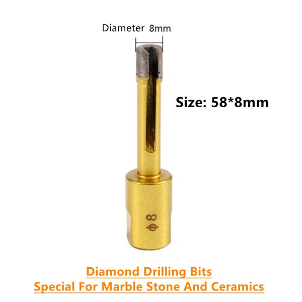 Stone 100mm Diamond Core Drill Bit , 68mm Sintered Diamond Drill Bits