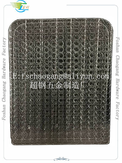 Flat Compressed Mattress Bonnell Spring Coil Net 4-6 Turns Rolled Packing