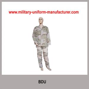 China Military Desert Camouflage Battle Dress Uniform for Army Wear on sale