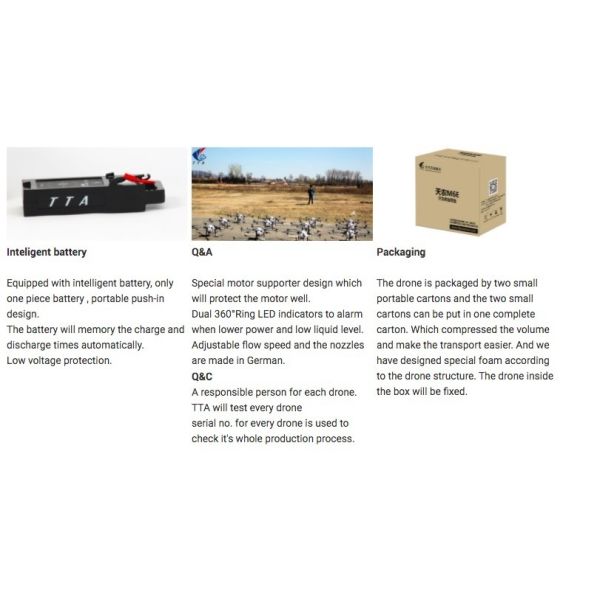 M6e G300 Drone 30kg Powerful Motor Agricultural Sprayer Drone Uav for Sale