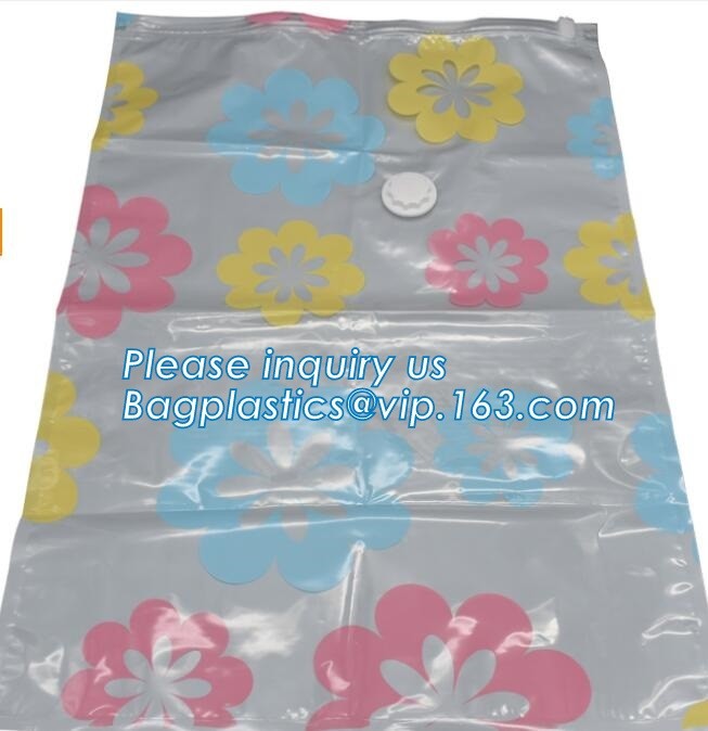 Compression space saver bags, nylon vacuum quilt storage bags, Eco-Friendly Folding cube bags, vacuum space bag with han