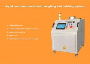 Quality Liquid Continuous Automatic Weighing And Batching System For Polyurethane Insole for sale