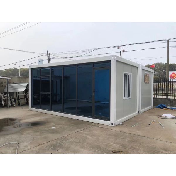 BOX SPACE Custom 20 Ft Mobile House Duplex Prefabricated Container Home Kits Resort Detachable Prefab House