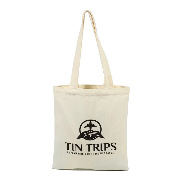 Buy cheap Beige Blank Canvas Tote Bags With Zipper Cross Body from wholesalers