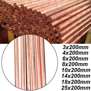 High Tensile 99.95% Purity Brass Metal Bar ISO9001 Brass Round Rod Electric Vehicle