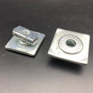 Custom 1/4'' 3/8'' Zinc Plated Channel Combo Spring Nuts