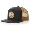 Unisex Trendy 19.7 Inch Embroidered Logo Cap High Crown for sale