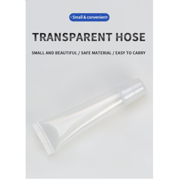 Squeeze Empty Clear Lip Gloss Balm Tube Plastic Cosmetics Container Transparent Air Empty Makeup Packaging