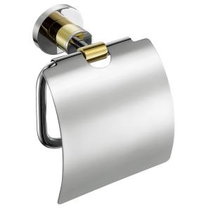Quality ODM Brushed Steel Toilet Roll Holder Wall Mounted Waterproof Stainless Steel Tissue Dispenser for sale