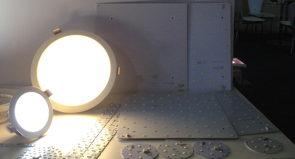 Customized High Power LED Square Round SMD PCB Lights Modules with Wago Connector