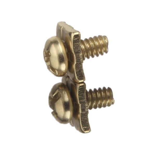 DIN Gold Plated M3.5 * 10 Pan Head Combination Screw With Square Washer