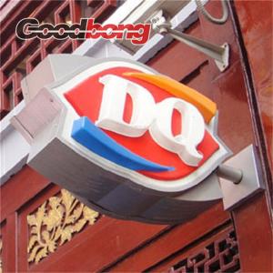 Quality Advertising High Building Waterproof Acrylic LED light box sign for sale