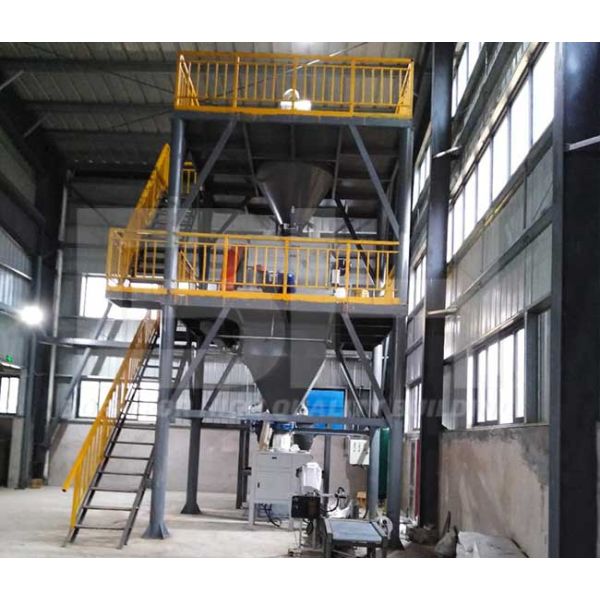 Workshop Type Dry Mortar Production Line For Tile Grout / Wall Putty