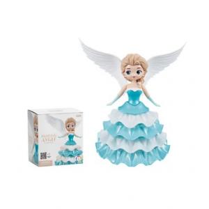 Quality Electric Dancing Princess Universal Rotating Cool Light Music Wings Aisha Princess Girl Toy Christmas Birthday Gift for sale