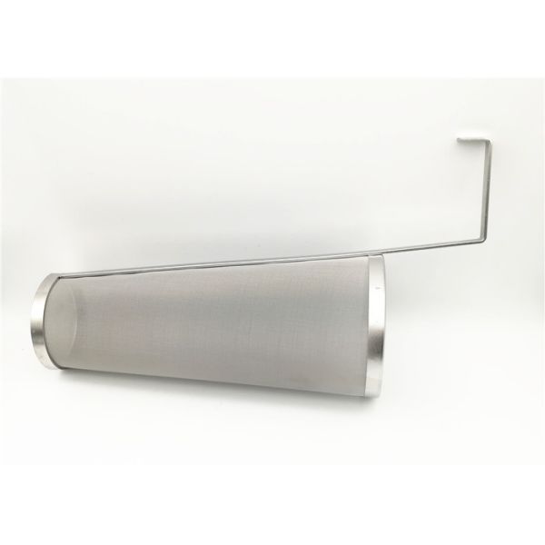 Homebrew 300 400 800 Micron Wire Mesh Filter Element Beer Brewing Filter Basket