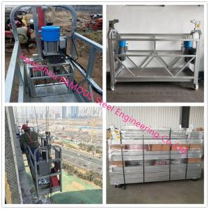 Quality Hot Dip Galvanized Suspended Scaffold Platform With Heavy Loading Capacity for sale