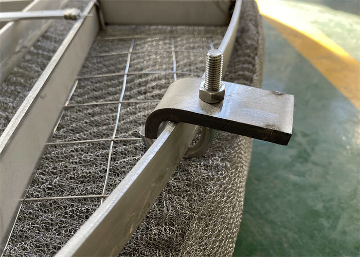 SS304 York 431 Demister For Gas Liquid Separation Alkali Resistance