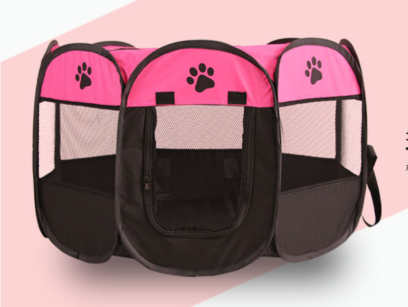 Breathable 0.8kg Dog Playpen Tent SGS Heavy Duty Portable Wire Dog Playpen